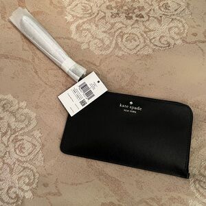 Kate Spade Black Zip Pouch